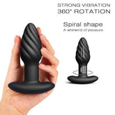 DORCEL Spin Rimming Pleasure Plug - 360° Rotating Delight Butt Plugs
